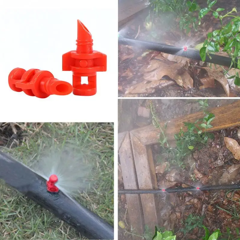 50pcs/bag 360 degree Micro Garden Lawn Water Spray Misting