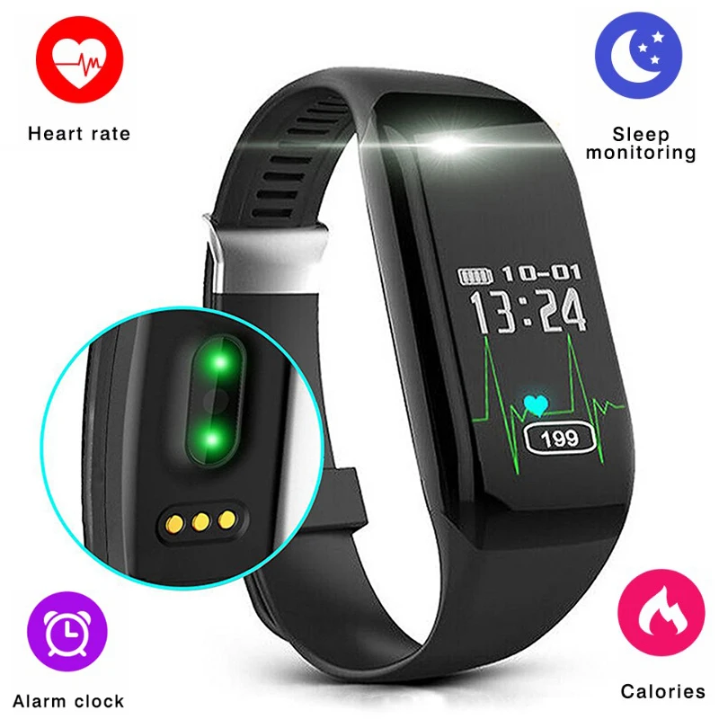 smart band with heart rate sensor