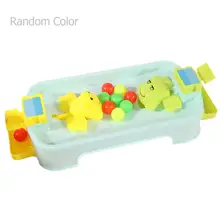 Plastic Frogs Eat Beans Desktop Game Parent-child Interactive Toy Children brain coordination ability classic puzzle Toys Random