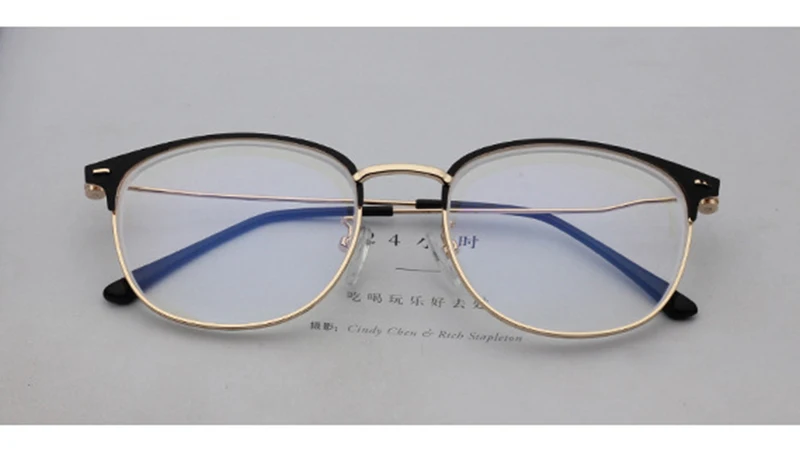 Для женщин металла близорукость очки модные Для мужчин близорукие очки короткое замыкание близоруких очков на узкую ногу-1,0,-1,5,-2,0,-2,5,-3,-4 L3