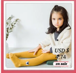 New Girls Tights Children's Autumn Winter Leg Warmers Cotton Pantyhose Kids Girl Knee High Socks Child Stockings For Girls