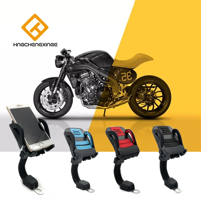 

Motorcycle Phone Holder handlebar Telephone Support mobile phone stand support 360 rotable universal for all motorbike