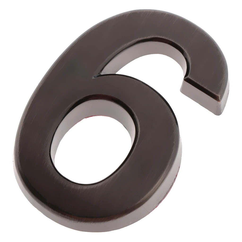 Self-adhesive House Address Digits Numbers Sign Stickers for Mailbox Apartment Hotel Door Address Number Sign