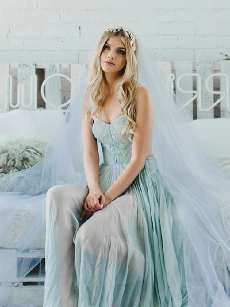 5 Meters Wedding Picture Bridal Extra Long 3M 5M Lake Blue Soft Mesh Tulle Lace Veil Women Bride Veils 300CM 500CM Without Comb 5 Meters Wedding Picture Bridal Extra Long 3M 5M Lake Blue Soft Mesh Tulle Lace Veil Women Bride Veils 300CM 500CM Without Comb