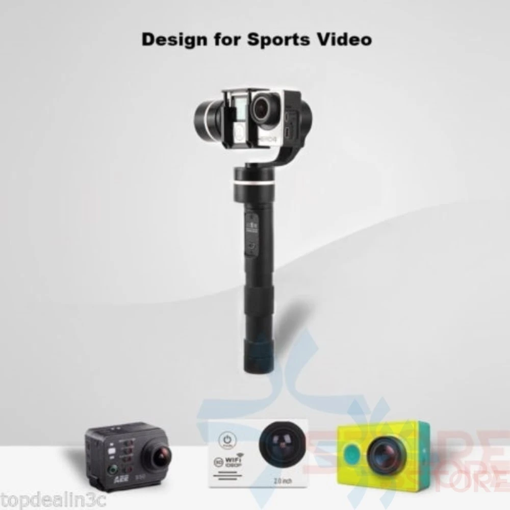 Feiyu Tech FY G4 QD 3 осевой бесщеточный карданный Ручной Стабилизатор для Gopro 4 + SJ4000 Xiaoyi AEE