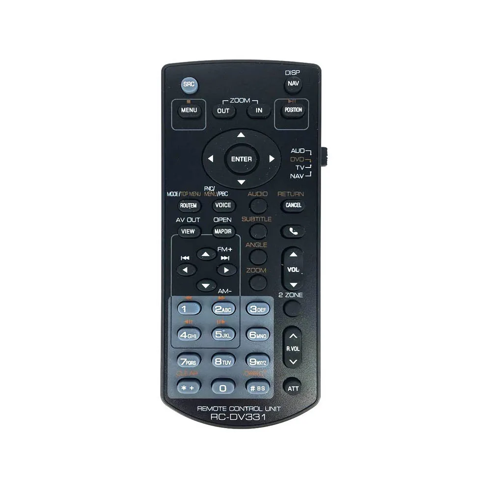 

RC-DV331 for Kenwood Receiver Remote Control for DDX516 DDX616 DNX5160 DNX6020EX DNX6160 DNX6460BT DNX6960 DDX6046BT KVT-516