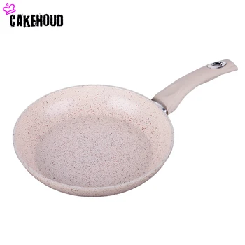 

CAKEHOUD 20cm Straight Edge Frying Pan Pan Bottom Non Stick Pan Stone Frying Pan Light Cooking Pot Electromagnetic Cooker