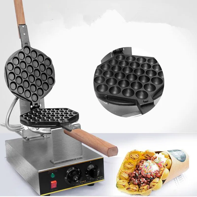 110V 220V Commercial Electric Chinese Hong Kong Eggettes Puff Cake