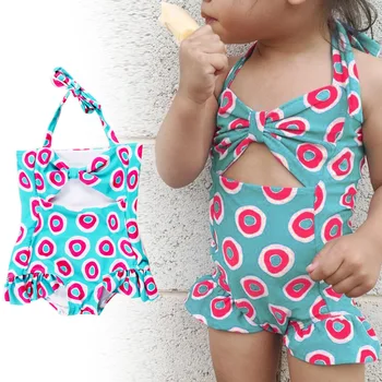 

Swimsuit For Girls Kids 2019 Children's Clothes Baby Child Swimwear Girl Children Cute Animal Polyester Sierra Surfer