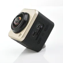 C UBE 360S New Arrival 360x180 Large Panoramic Camera Lens 1.5 Inch Mini Sports Camera VR Shooting 1648*1648 30fps Action Cam