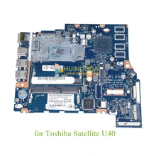 K000150700 LA-A481P main board For toshiba Satellite U40 M40 M45 14 inch laptop motherboard i5-4005 CPU Onboard DDR3