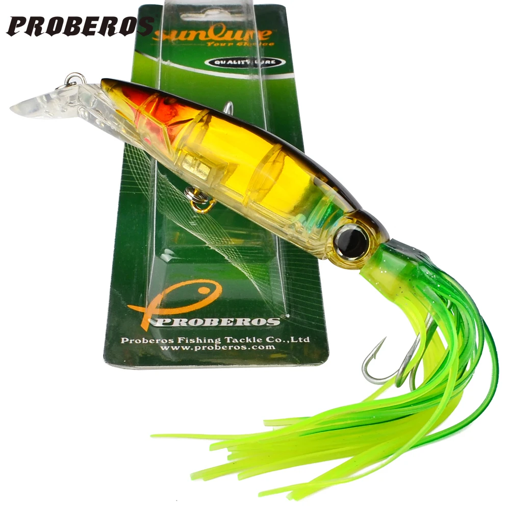 1PC New Arrival Big Game Fishing lures 14cm/40g fishing tackle 6 Colors available Squid lures