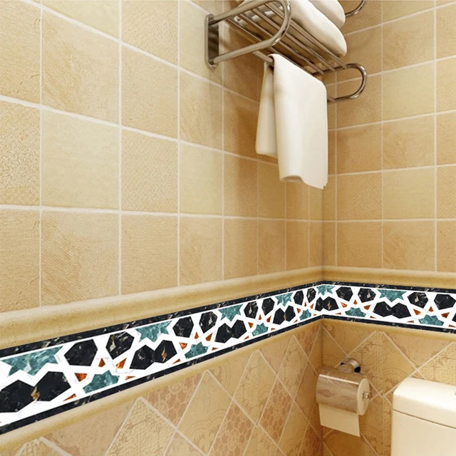 Self Adhesive Waterproof Wallpaper Border Sticker - Image 2