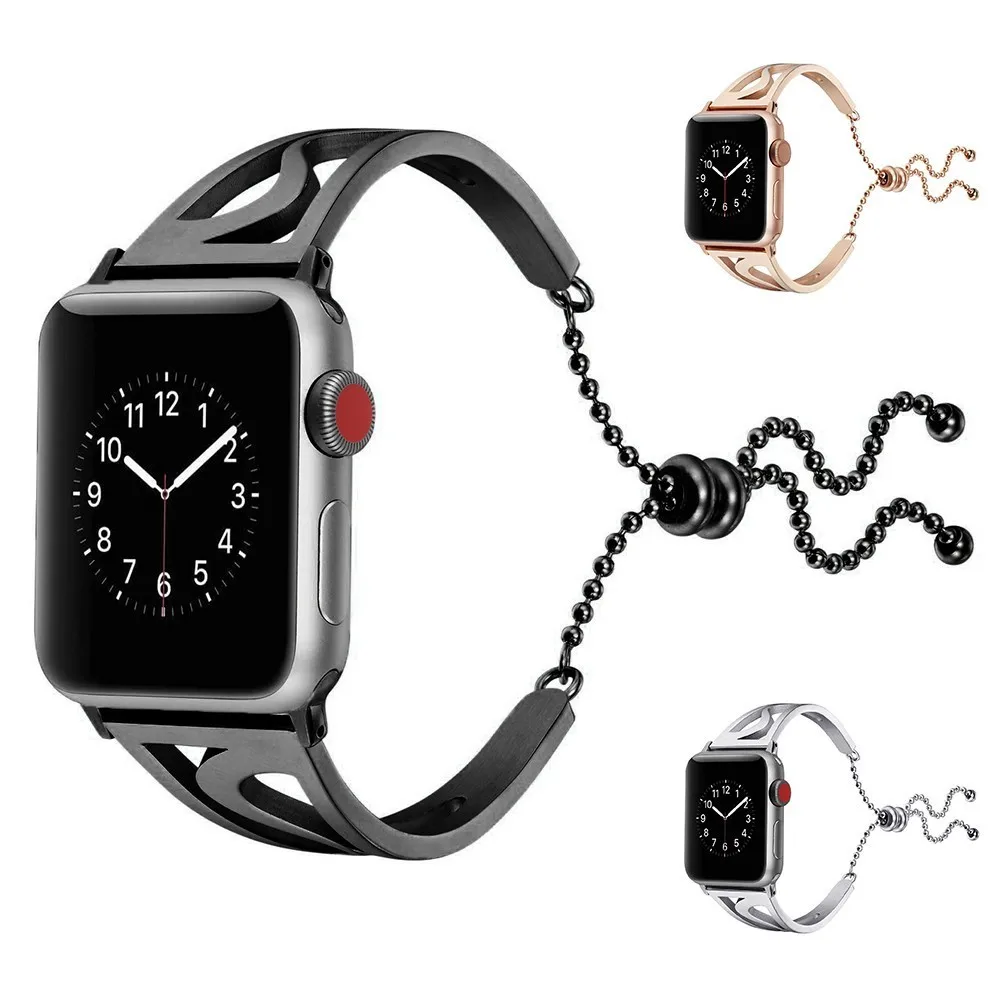 

Adjustable Strap for apple watch bands 42mm series 4 3 2 1 Replacement Wristband bracelet Stainless Steel Belt iwatch 38MM 44MM