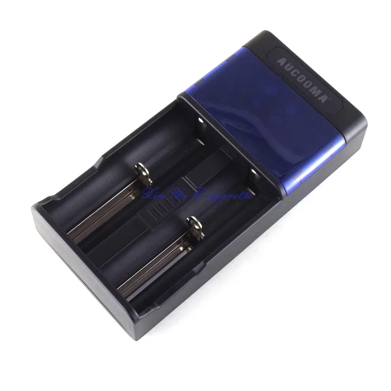 Зарядное устройство USB AUCOOMA Q4 Q2LCD интеллектуальное для AA/AAA Ni MH Cd 18650 22650 26650