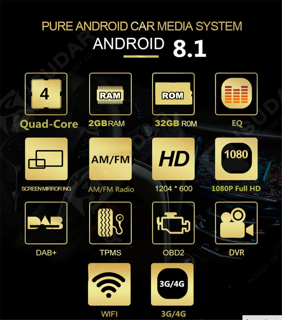Cheap Universal 1 DIN Android 8.1 10.1" Quad-core RAM 2GB ROM 32GB Adjustable Car Stereo Radio GPS Wifi 3G 4G BT DAB Mirror Link 30 Cheap Universal 1 DIN Android 8.1 10.1" Quad-core RAM 2GB ROM 32GB Adjustable Car Stereo Radio GPS Wifi 3G 4G BT DAB Mirror Link 30