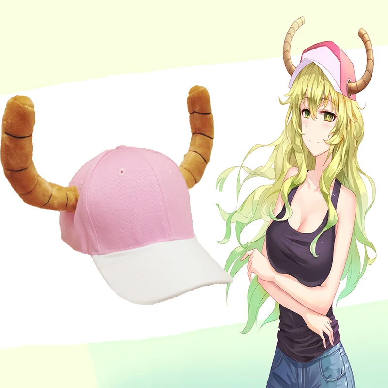 

Kobayashi San Chi No Maid Dragon Cosplay Hat Quetzalcoatl Cosplay Hat Visor Sun Hat Halloween Miss Kobayashi's Dragon Maid Hat