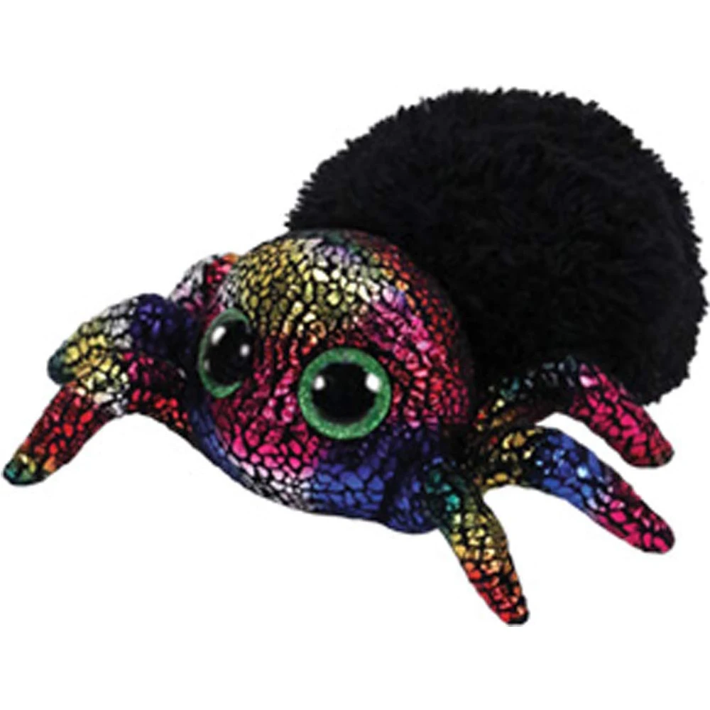 

Pyoopeo Original Ty Boos 6" 15cm Leggz the Halloween Spider Plush Regular Stuffed Animal Collectible Doll Toy with Heart Tag