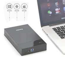 tool free 3.5” sata hdd case power hard disk caddy USB 3.0 5gbps hdd enclosures suit for 6TB sata computer hdd ssd blueendless