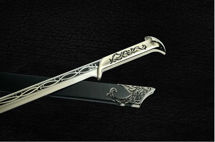 Cheap Film Television Animation Lord Of The Rings Sword Hobbit Anti -Body Weapons Home Decoration Crafts Not Open Blade Christmas Gift 5