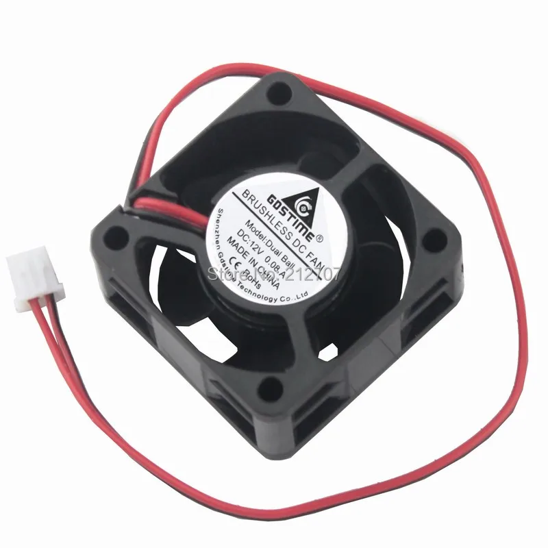 Gdstime DC 12 В 2 контакта 4 см 4020 дюймов 40x40x20 мм 40 шарикоподшипник сервера квадратный