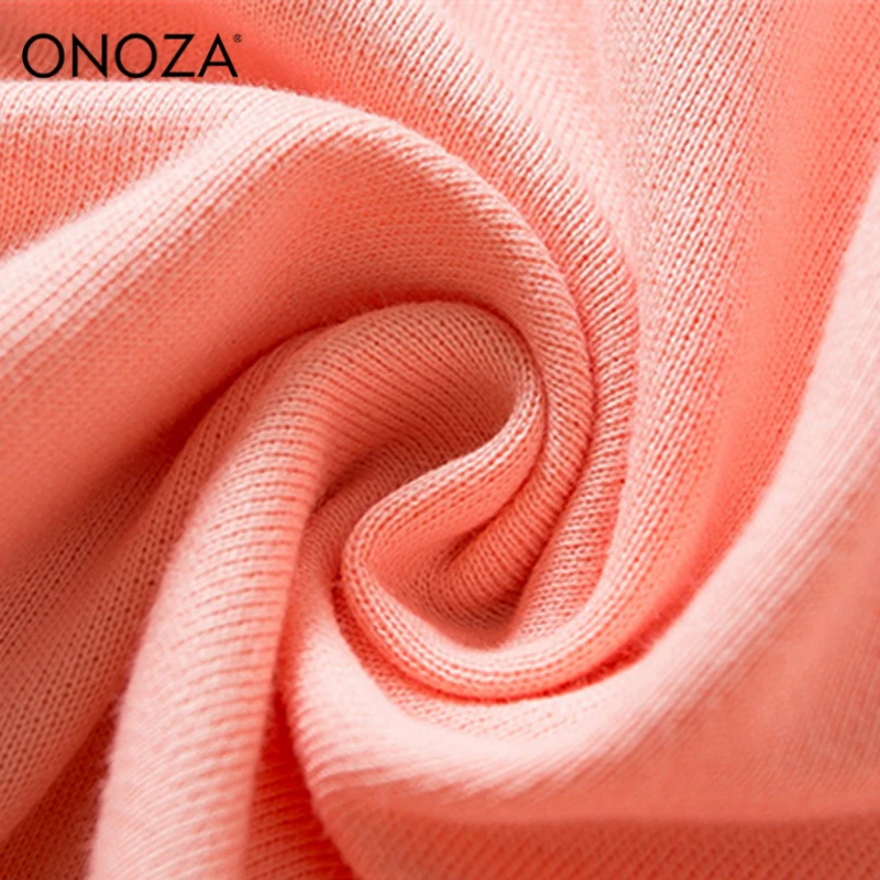 ONOZA толстовки для девочек Женские кофты Белый с длинным рукавом женский