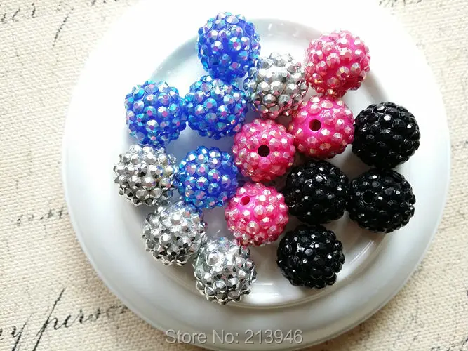 

14*16MM 50Pcs/Pack Mix Colors AB Twinkle Acrylic Plastic Jewelry Beads Findings & Accessories