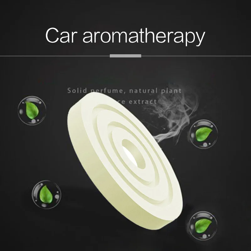 

Dropshipping 5PCS Car Air Freshener Fragrance Diffuser Tablets Flying saucer shape Except odor Lasting freshness Accessories