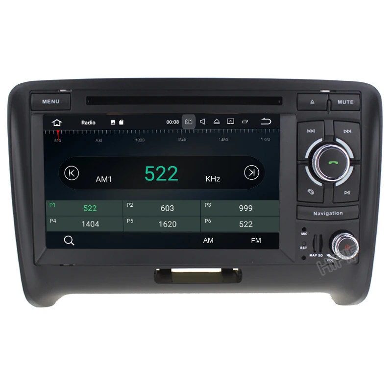 Clearance IPS 1024*600 Octa Core Android 8.0 Car DVD Player for AUDI TT 2006-2013 GPS Navigation Radio RDS Stereo System 4GB RAM 32GB ROM 4