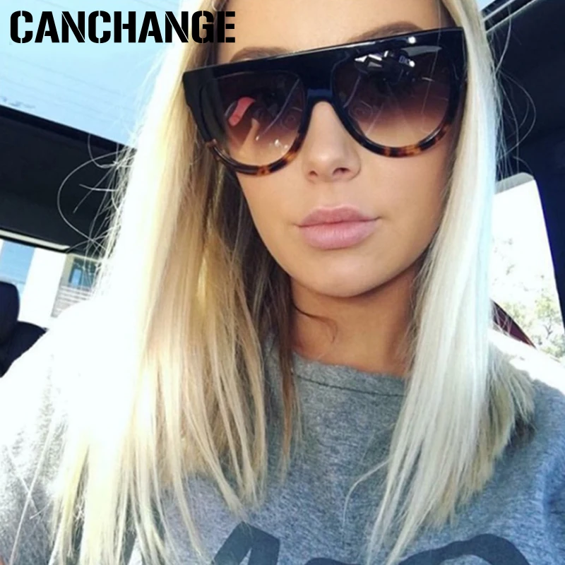 

CANCHANGE 2018 Brand Designer Sunglasses Women Gradient Lens Sun Glasses Women Full Frame Shades Ladies Glasses Unisex
