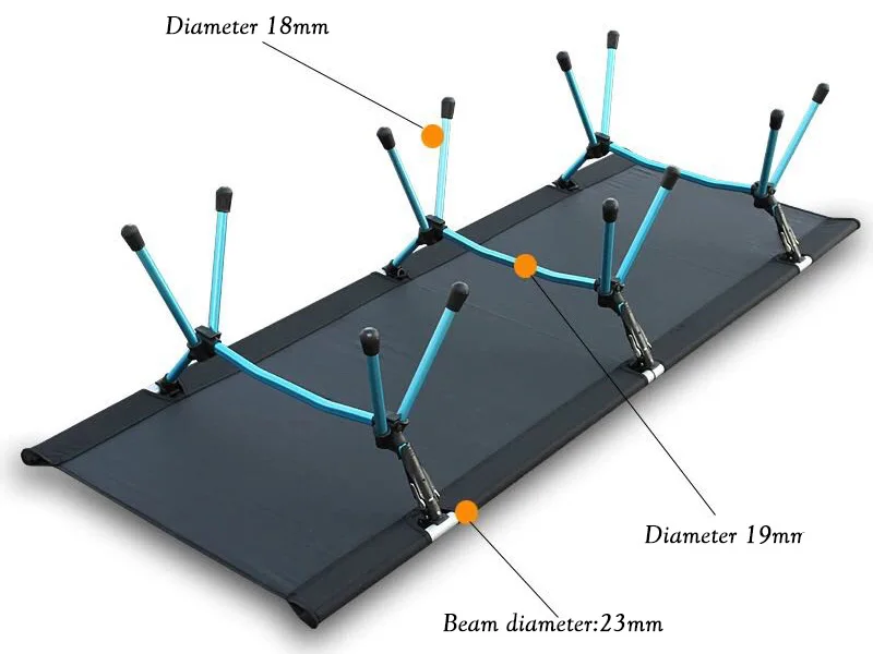 Уличная походная кровать удобная портативная палатка кровать кемпинг складная кровать Anyhike складная кроватка с подушкой