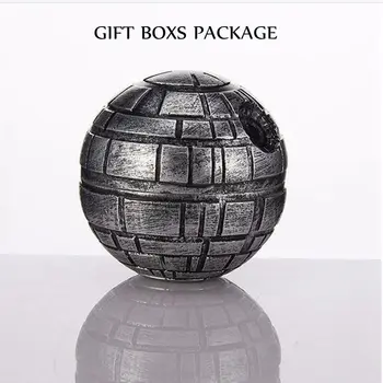 

War Death Star Grinder 3 Layers Zinc Alloy Grinder Herb Tobacco Crusher Grinder Cigarettes Accessories Hand Muller