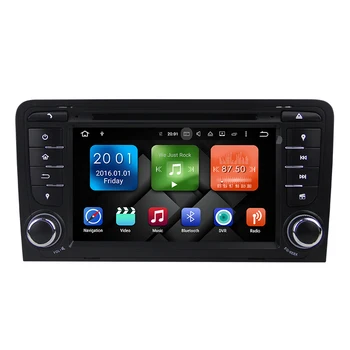 

7" Android 8.0 4GB Car Multimedia Stereo GPS Navigation DVD for Audi A3 S3 RS3 2003 2004 2005 2006 2007 2008 2009 2010 2011 2012