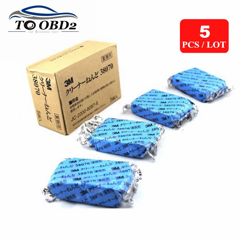 

5pcs/Lot Car Magic Blue Cleaner Washing Tool Car Care Clean Mud 3M 180g Clay Bar Cleaning Mud Car Detailing FREE SHIPPING