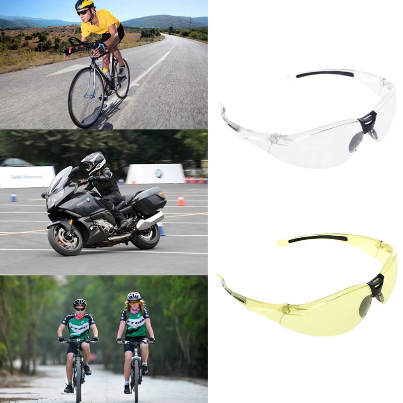 

Hot New 1 Pc UV Safety Protection Goggles Motorcycle Eyewear Outdoor Riding Spectacles Glasses High Quality