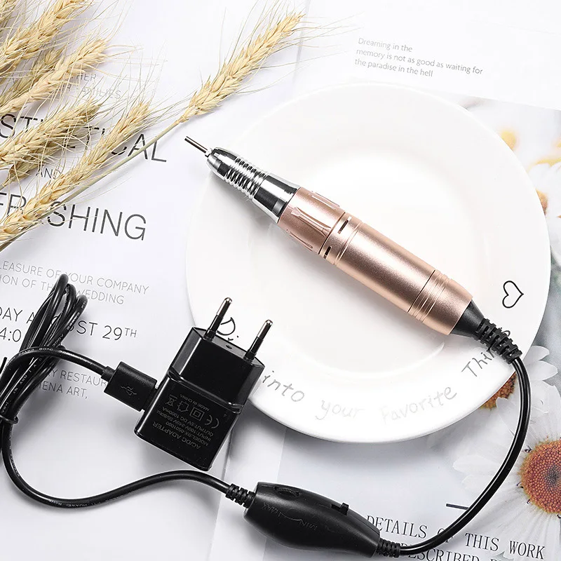 

Hot Sale Electric Nail Drill Kit 5000-20000RPM Manicure USB Nail Art Pedicure Polisher