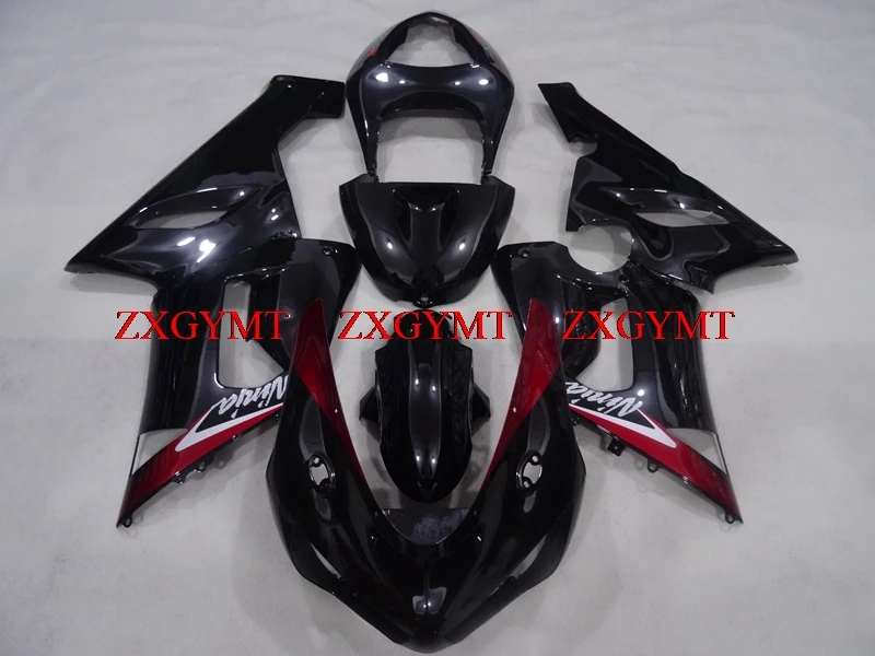 

Fairing Kits for for Kawasaki ZX6r 2005 - 2006 Fairing Kits ZX6r 636 05 Black Bodywork for Kawasaki ZX6r 06