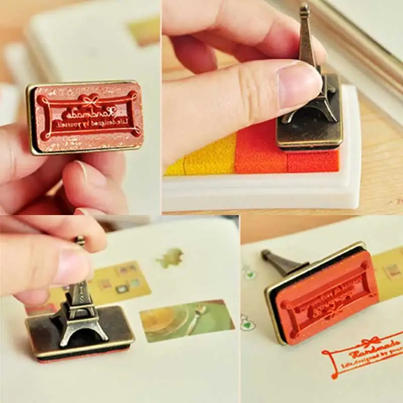 

New Homemade DIY Gradient Color Ink Pad Multicolour Inkpad Stamp Decoration Fingerprint Scrapbooking Accessories Hot Sale