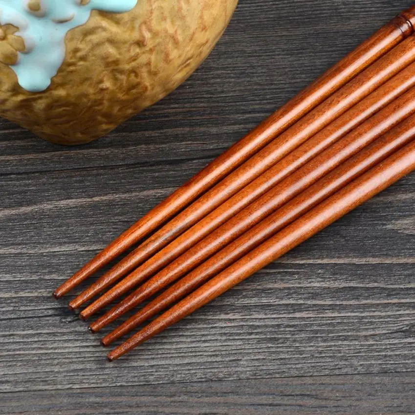 2 пары креативные натуральные деревянные палочки ручной работы подарочная посуда палочки для еды Экологичные палочки для еды деревянные китайские палочки для еды 8,1