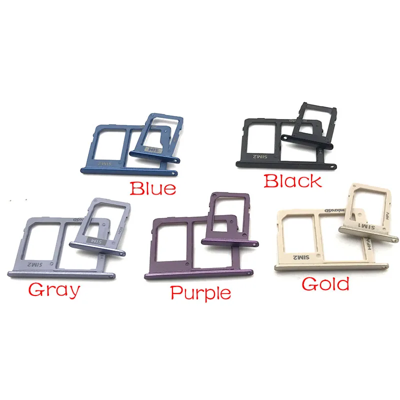 

New Micro Nano SIM Card Holder Tray Slot Holder Adapter Socket For Samsung Galaxy J8 2018 J810F J810FD J810DS