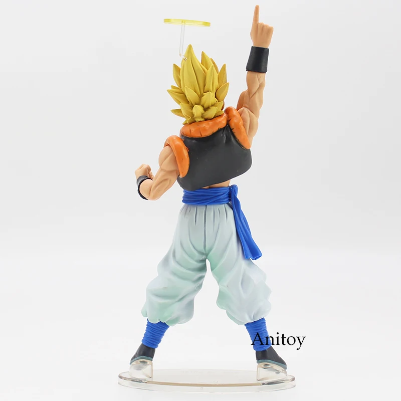 Dragon Ball Z Gogeta Super Saiyan Com figuation Gogeta vol.1 ПВХ фигурка Коллекционная модель игрушки 21 см