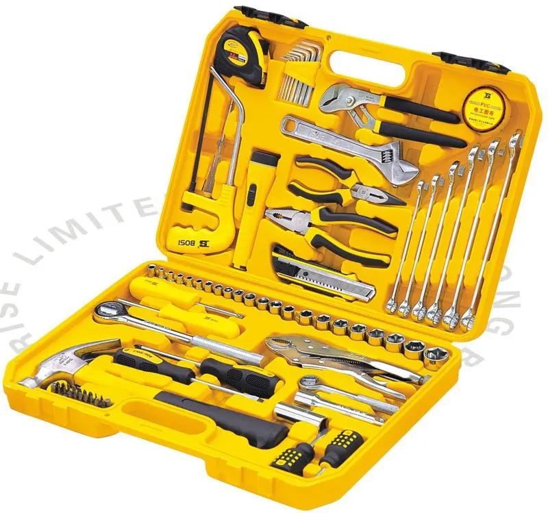 bosi best price 78pcs mechanics repair tools kit,household tool kitin