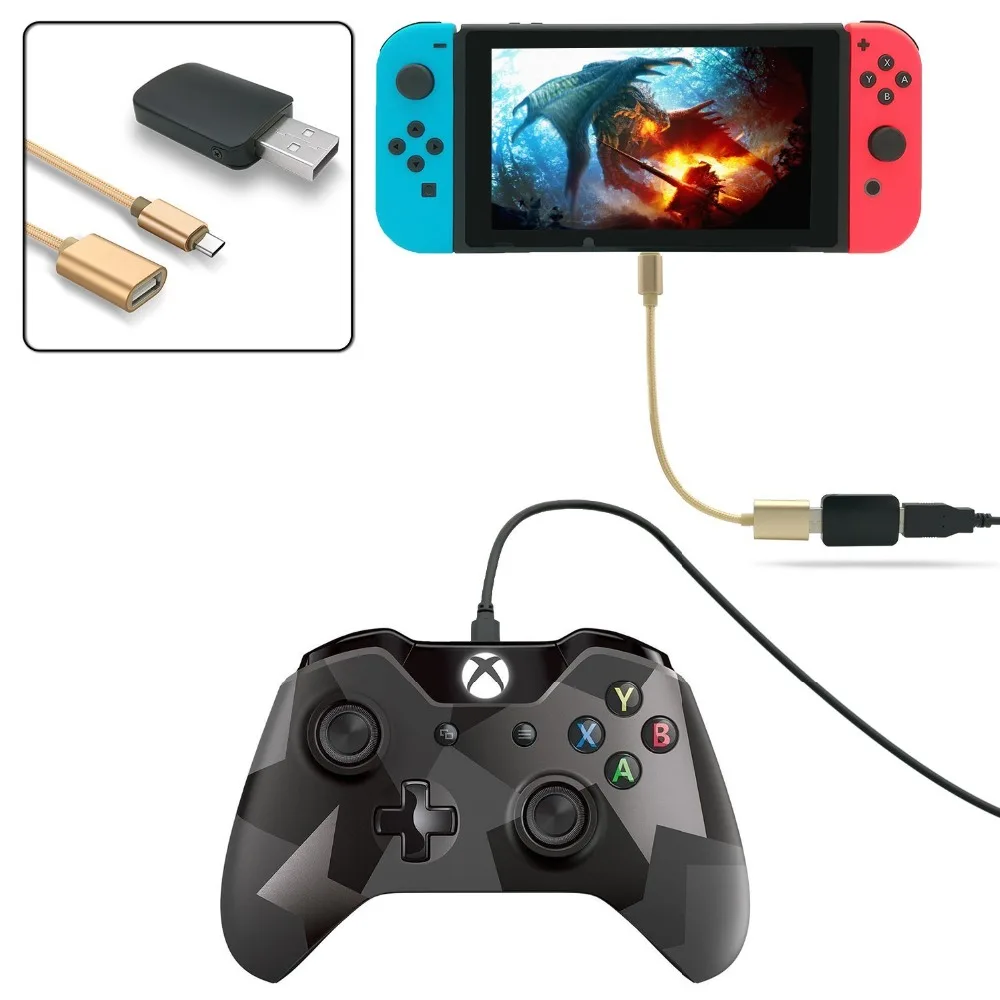 Адаптер конвертера контроллера для переключателя сделать PS3/PS4/XBOX 360/XBOX ONE