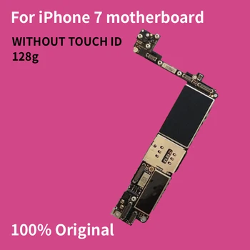 

For iPhone 7 Motherboard 128g Without Touch ID 100% Original Unlocked Logic Boards For iPhone 7 Mainboard