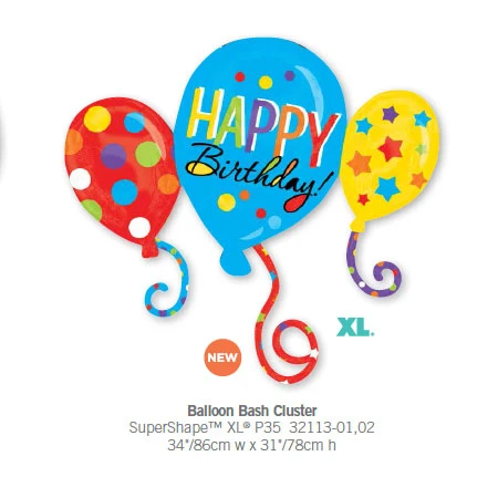 2 Pcs Lot Anegram Bande Dessinee Conception Bash Cluster Ballons D Helium Gonflable Heureux D Anniversaire Ballon Jouet Cadeaux Made In America Aliexpress