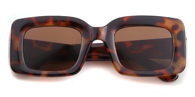 Роскошные брендовые дизайнерские маленькие солнцезащитные очки для женщин квадратные оттенки белые солнцезащитные очки леопардовые коричневые очки oculos de sol feminino