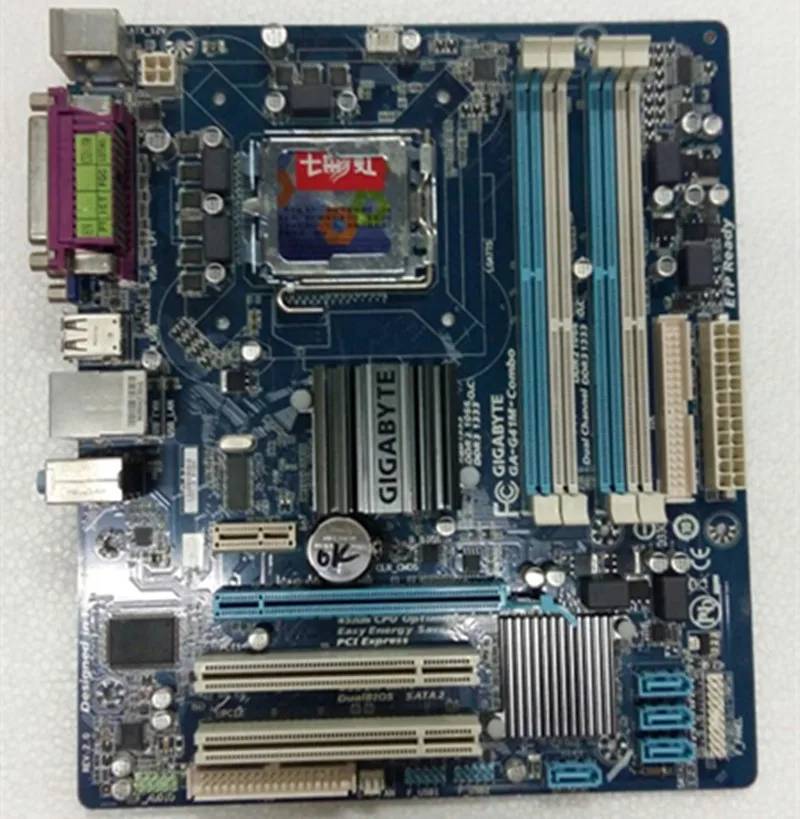 

For Gigabyte GA-G41M-Combo Original Used Desktop Motherboard G41M-Combo G41 LGA 775 DDR3 4G SATA2 USB2.0 ATX