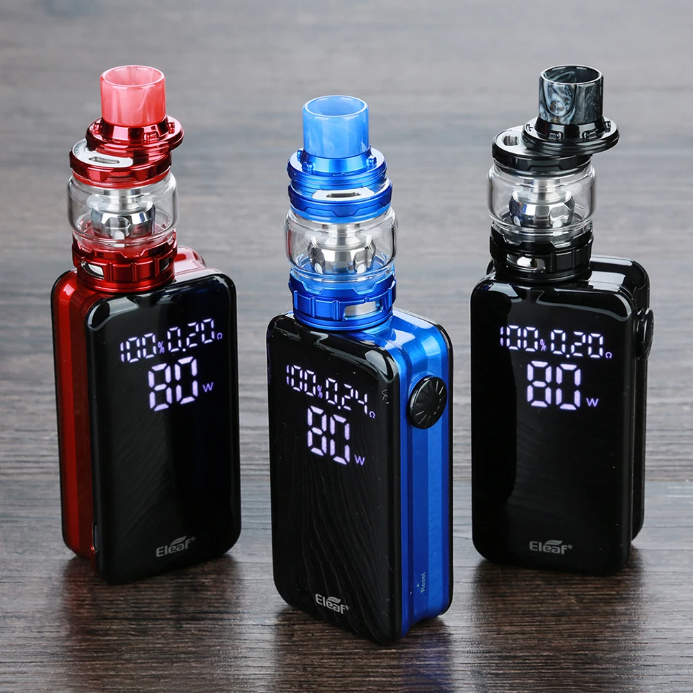 100% Оригинальный Eleaf iStick Nowos 80 Вт Макс выход TC комплект с Элло Дуро 4400 мАч