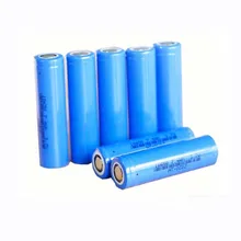 5 pièces/lot 18650 piles au Lithium lampe de poche Rechargeable-batterie 2600mah pour 100% nouveau