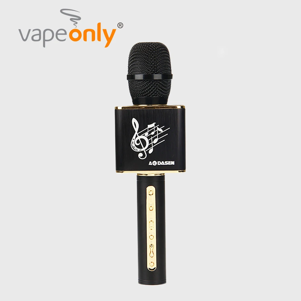 

Vapeonly Bluetooth Handheld Microphone Wireless Karaoke K Sing Song Mic w/ USB Music Player for iPhone Smartphone KTV Microphone